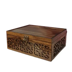 جعبه چای کیسه ای مدل مشبک محفوظ