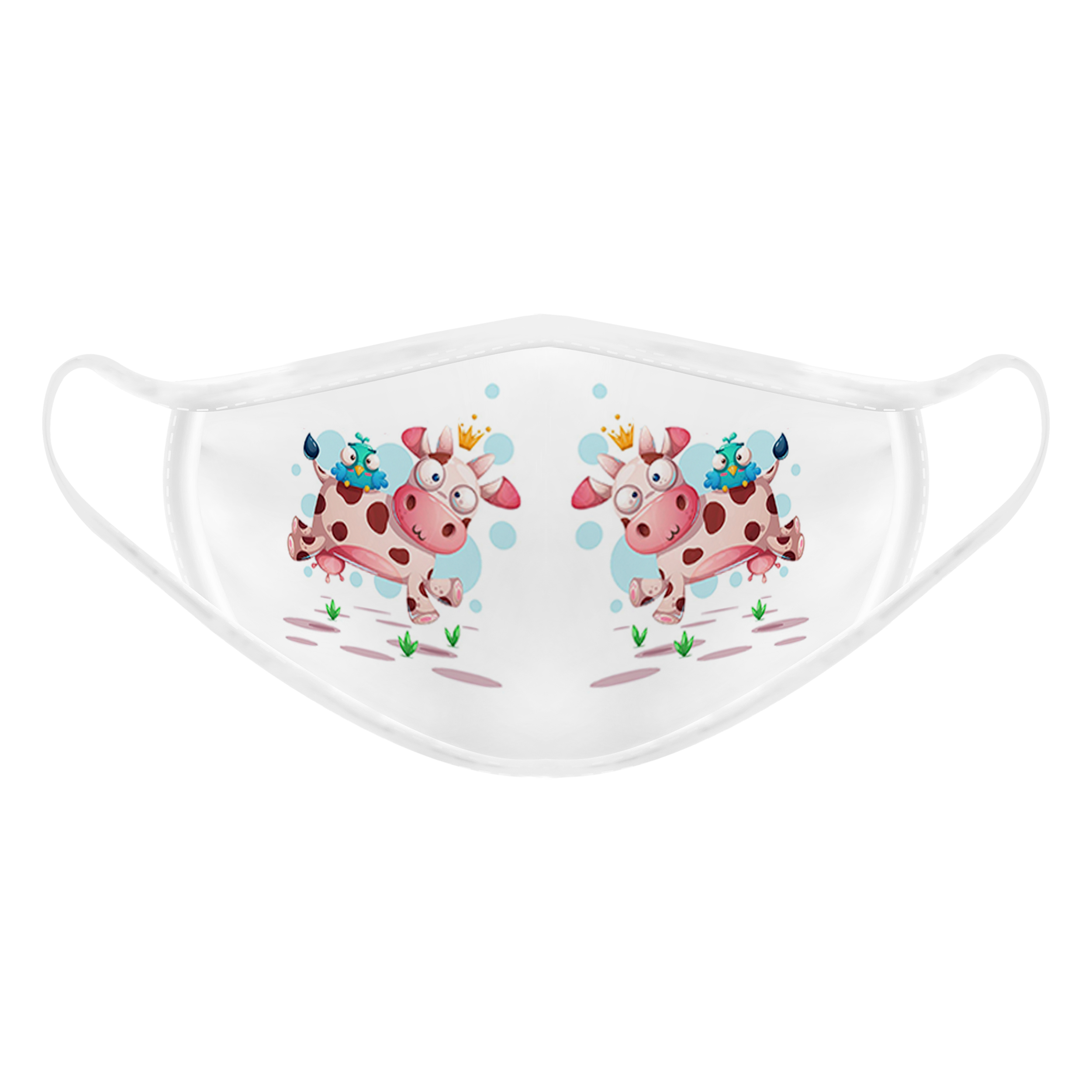 ماسک تزیینی بچگانه طرح گاو کد 617015