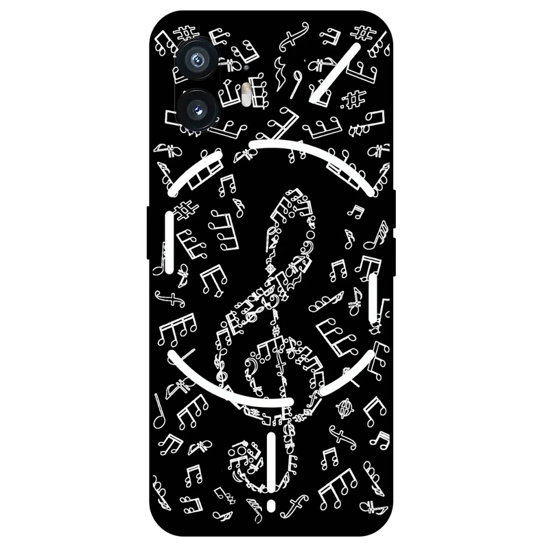 کاور مگافون طرح نوت موسیقی مدل 1370 مناسب برای گوشی موبایل ناتینگ Phone 2