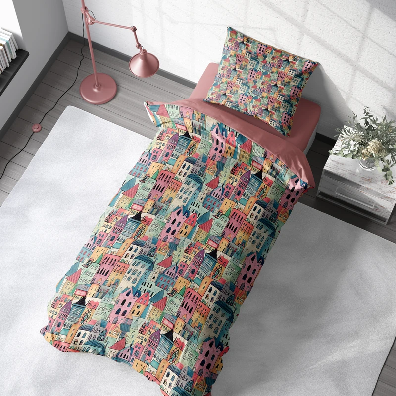 سرویس خواب 1 نفر 4 تکه مدل دیجیتال