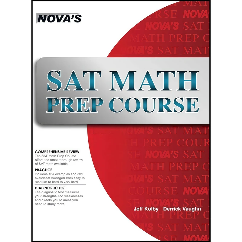 کتاب SAT Math Prep Course اثر Derrick Vaughn and Jeff Kolby انتشارات بله