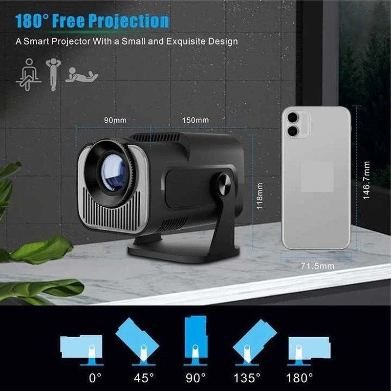 ویدئو پروژکتور قابل حمل مدل Lcd projector ac100 TK02