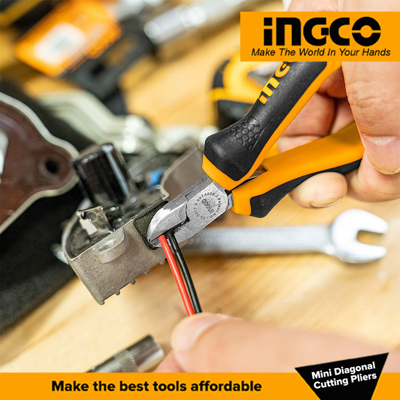 انبر سیم چین اینکو مدل HMDCP-08115 سایز 4.5 اینچ