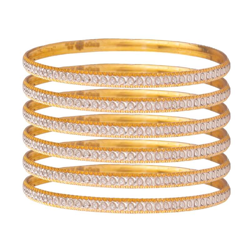 النگو زنانه مدل تاتلی کد S-2 بسته 6 عددی