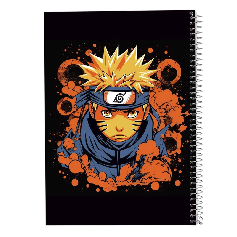 دفتر ژورنال نویسی 50 برگ مدوپد مدل نقطه ای طرح نارتو narto کد DF10605