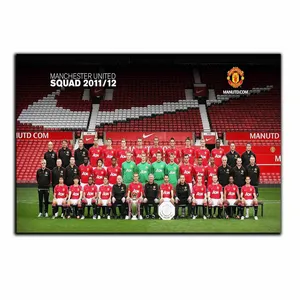 تابلو شاسی بکلیت طرح فوتبال تیم منچستر یونایتد مدل SH-S4734