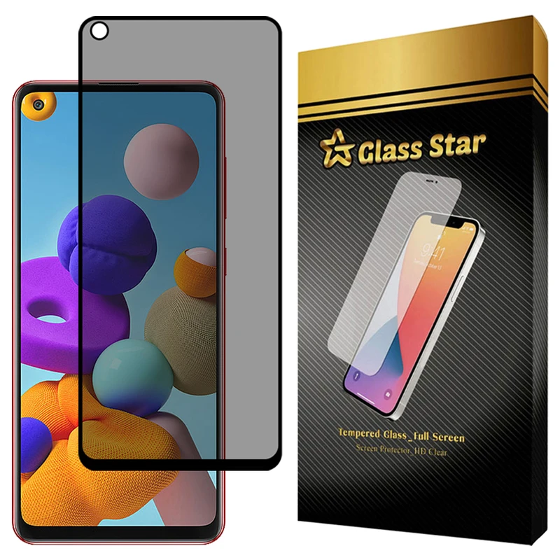 محافظ صفحه نمایش حریم شخصی گلس استار مدل PRIG30 مناسب برای گوشی موبایل سامسونگ Galaxy A21s / اوپو A55 4G / A96 / وان پلاس OnePlus Nord N100 / دوجی N30