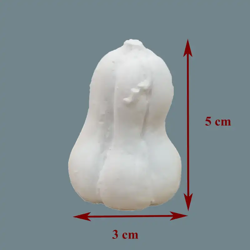 قالب شمع مدل کدو ایستاده کد 03