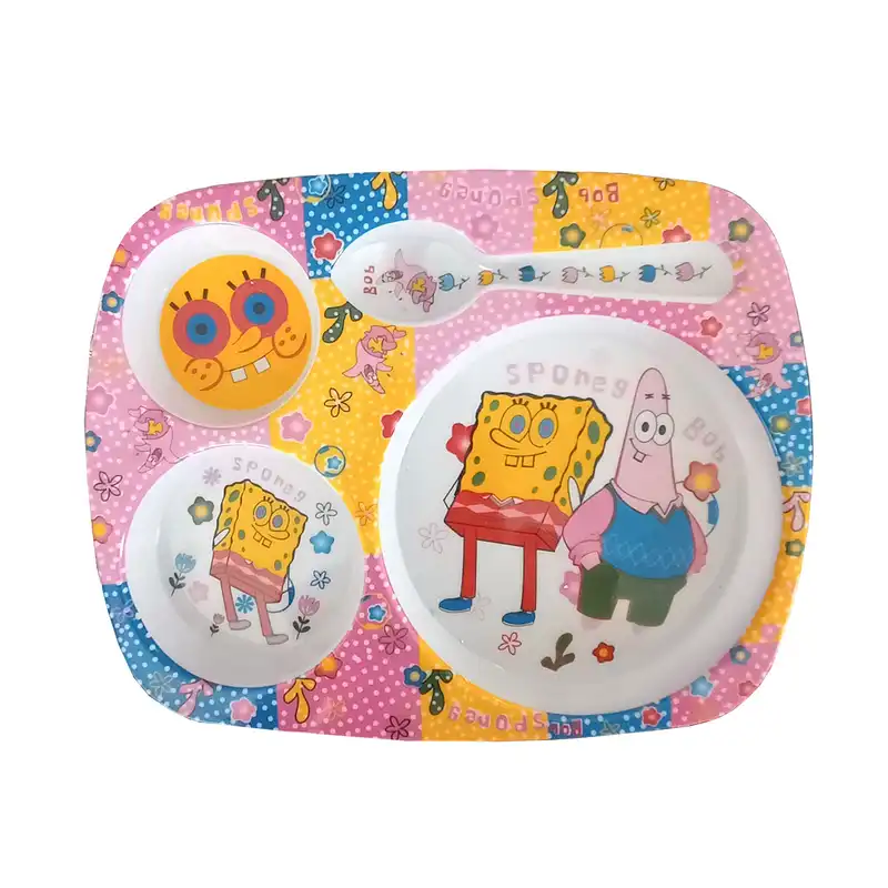 بشقاب کودک طرح BOB کد 4khane-b