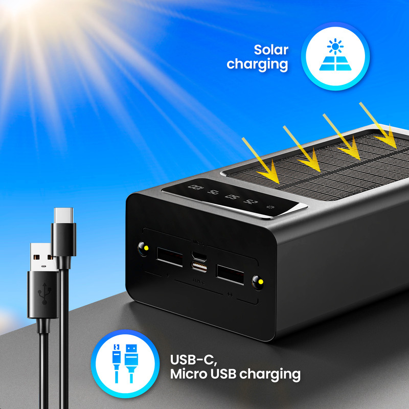 خرید و قیمت پاوربانک 10 وات مدل 309 ظرفیت 30000 میلی آمپر ساعت