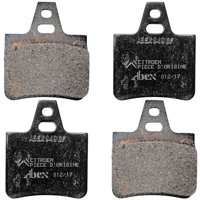 لنت ترمز عقب خودرو سیتروین مدل ORG.France دو جفت مناسب برای سیتروئن زانتیا