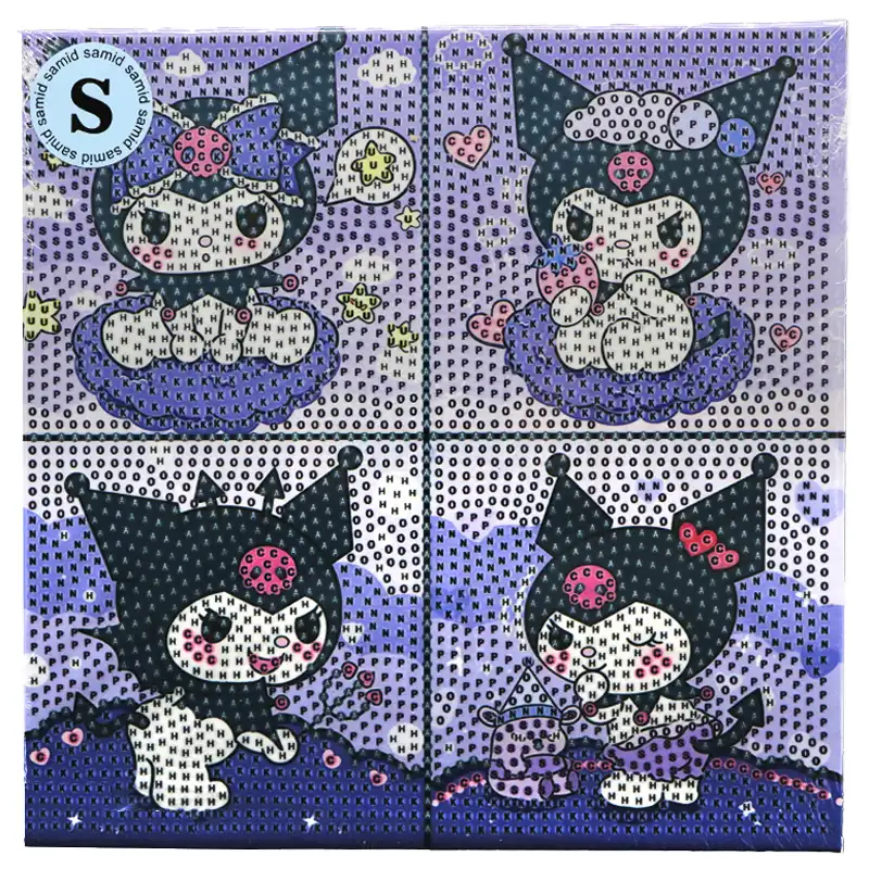 بازی آموزشی مدل ساخت تابلو نقاشی الماسی طرح کرومی