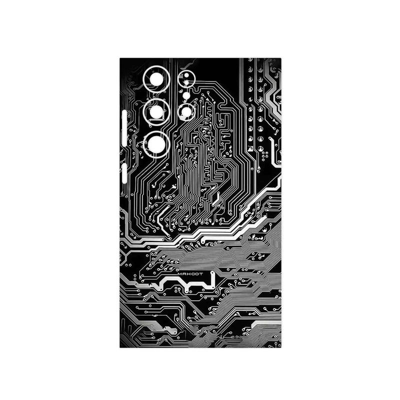 برچسب پوششی ماهوت مدل Black_Printed_Circuit_Board مناسب برای گوشی موبایل سامسونگ Galaxy S23 Ultra