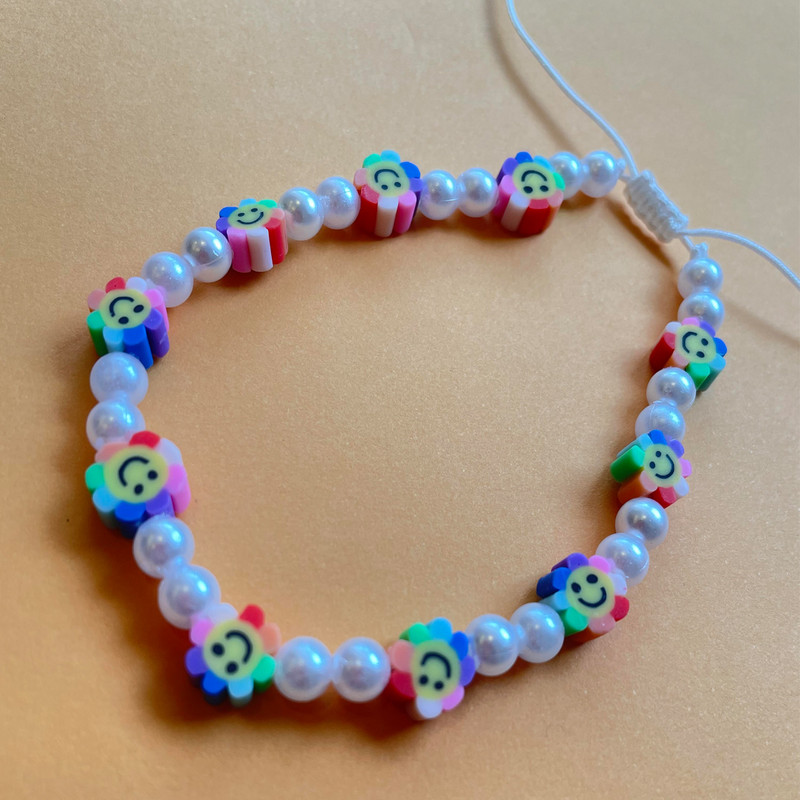 پابند زنانه مدل مروارید و اموجی