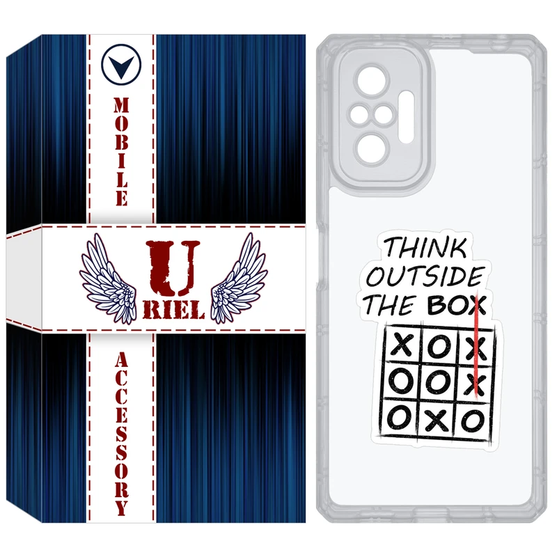 کاور یوریل مدل Clear کد 96 طرح انگیزشی مناسب برای گوشی موبایل شیائومی Redmi Note 10 Pro / Note 10 Pro Max
