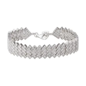 دستبند نقره زنانه مدل AVN_N082