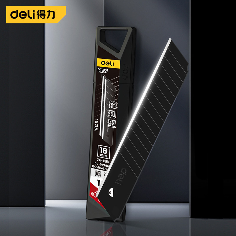 تیغ کاتر دلی مدل DL-DP186H بسته 10 عددی تیغ کاتر دلی مدل DL-DP186H بسته 10 عددی
