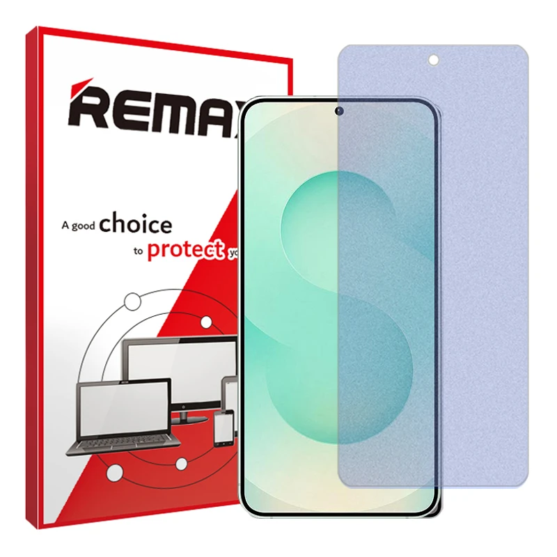 محافظ صفحه نمایش مات ضداشعه آبی ریمکس مدل Resistant مناسب برای گوشی موبایل سامسونگ Galaxy S25 