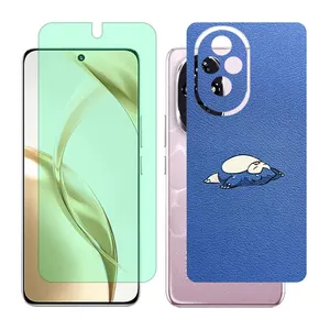 Glass Together model Green Light screen protector suitable for Honor 200 mobile phone with back cover sticker