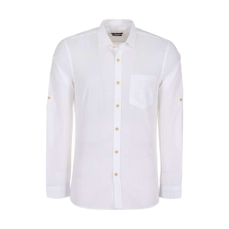 پیراهن مردانه ال سی وایکیکی مدل 0SD047Z8-HVF-OFFWHITE