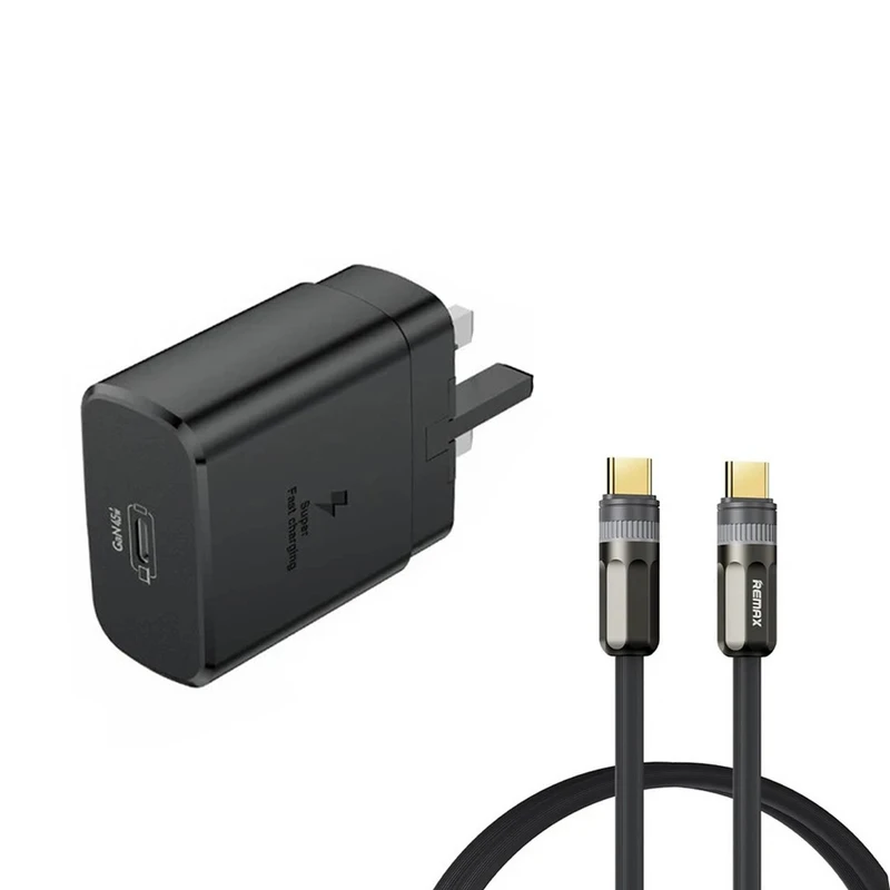 شارژر دیواری 45 وات فوننگ مدل S25 به همراه کابل تبدیل USB-C 