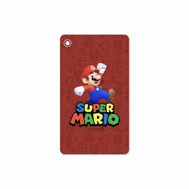 برچسب پوششی ماهوت مدل Super-Mario-Game مناسب برای تبلت لنوو Tab M7 2019
