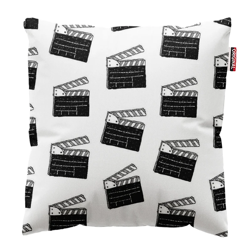 کوسن پاد آفرین طرح سینما کد 4965 سایز 40*40 سانتی متر