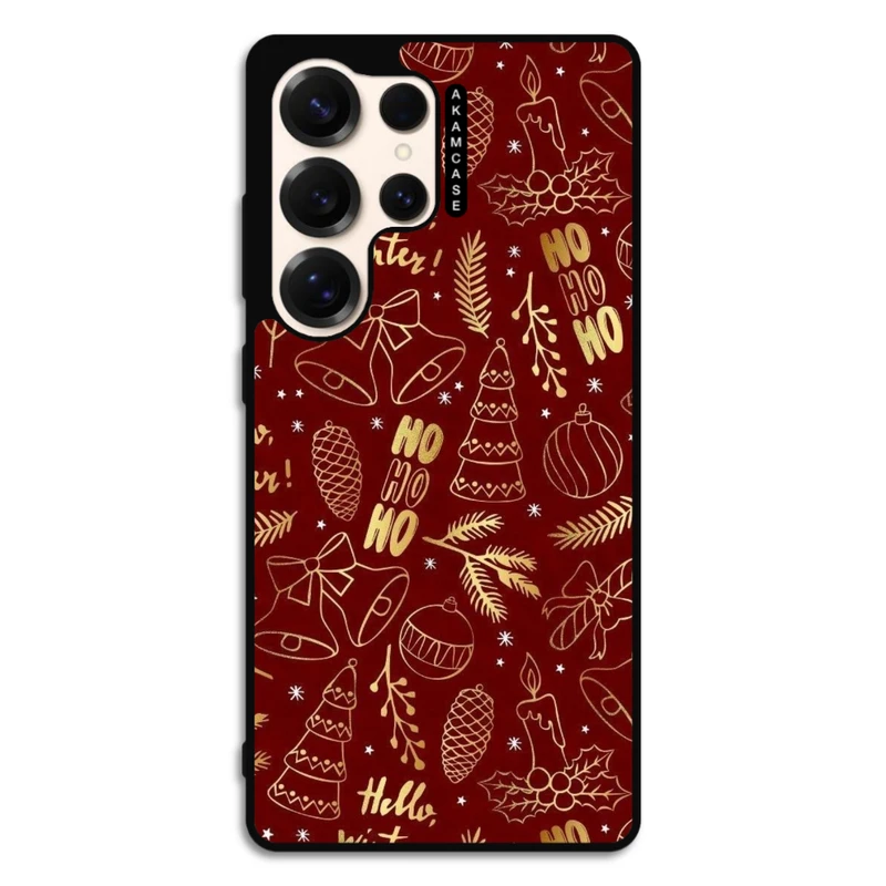 کاور آکام مدل AMC-WSGS25U-CHRISTMAS-18 مناسب برای گوشی موبایل سامسونگ Galaxy S25 Ultra