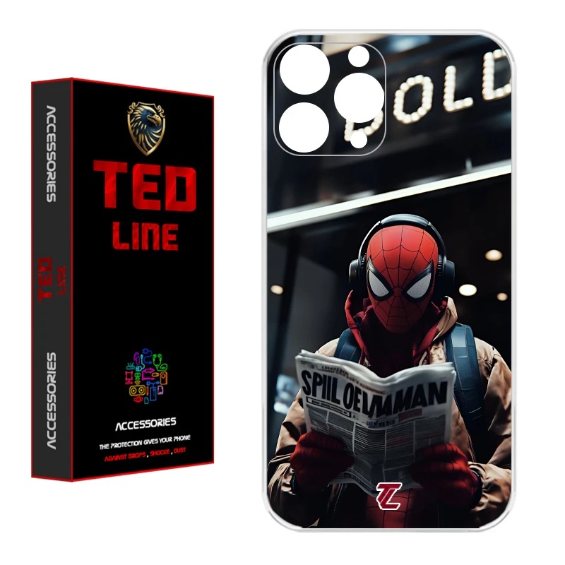 کاور تدلاین طرح مرد عنکبوتی کد 1155 مناسب برای گوشی موبایل اپل Iphone 11 Pro