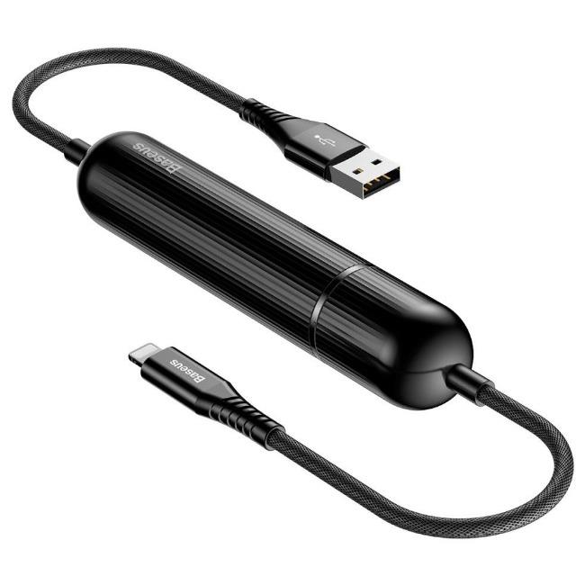 نکته خرید - قیمت روز کابل تبدیل USB به لایتنینگ و پاوربانک باسئوس مدل ENERGY به طول 1.2 متر خرید