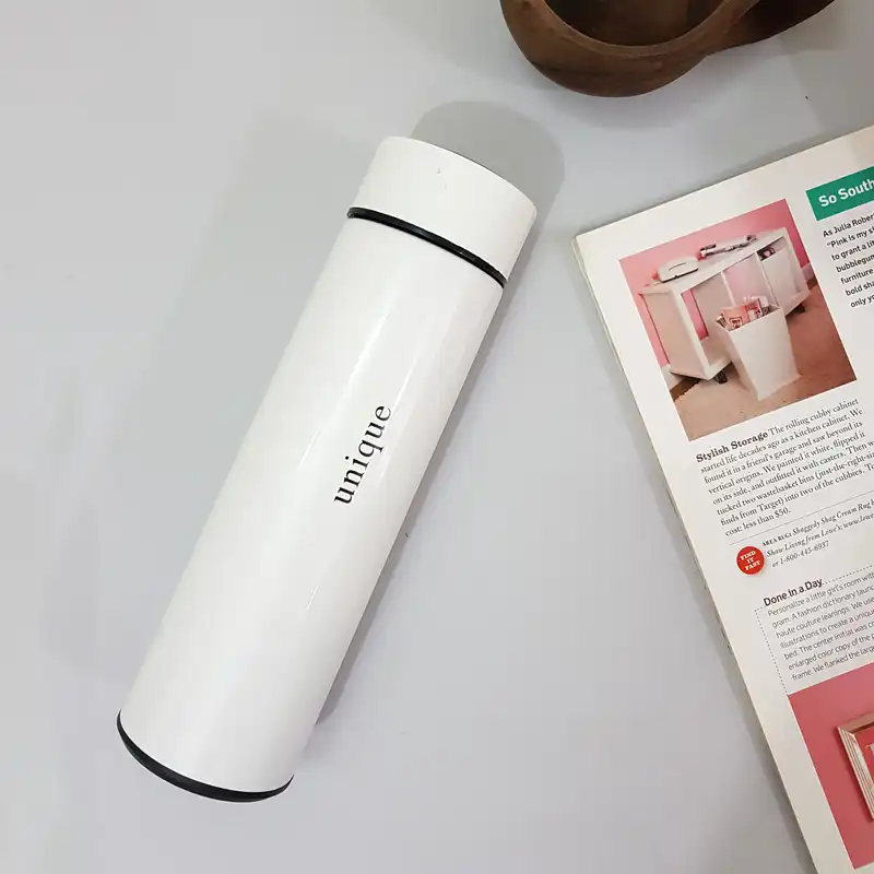 فلاسک هوشمند یونیک مدل دماسنج دار کد 06 گنجایش 0.5 لیتر