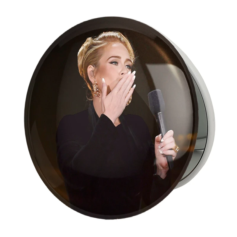 آینه جیبی خندالو طرح ادل مدل تاشو کد 19010