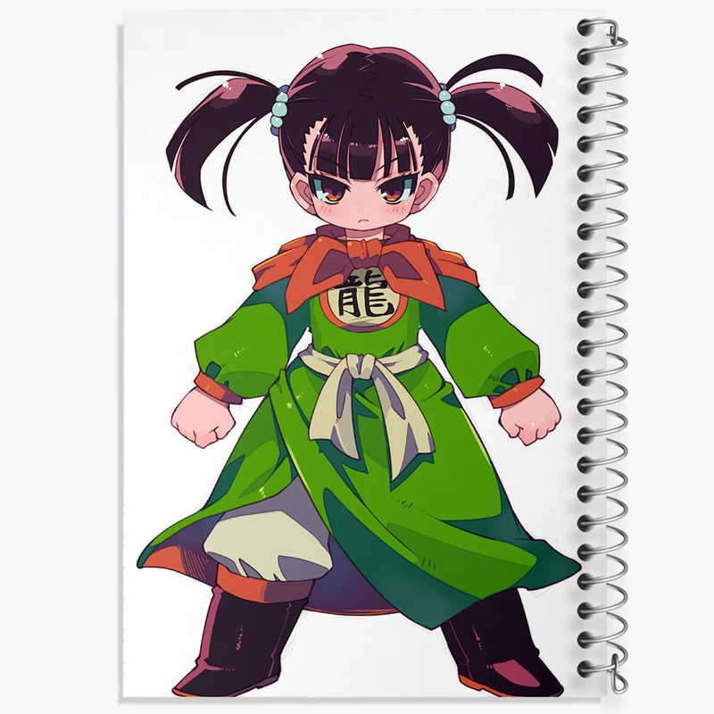 دفتر شطرنجی 50 برگ خندالو مدل بازی دراگون کوئست (Dragon Quest) کد 35175