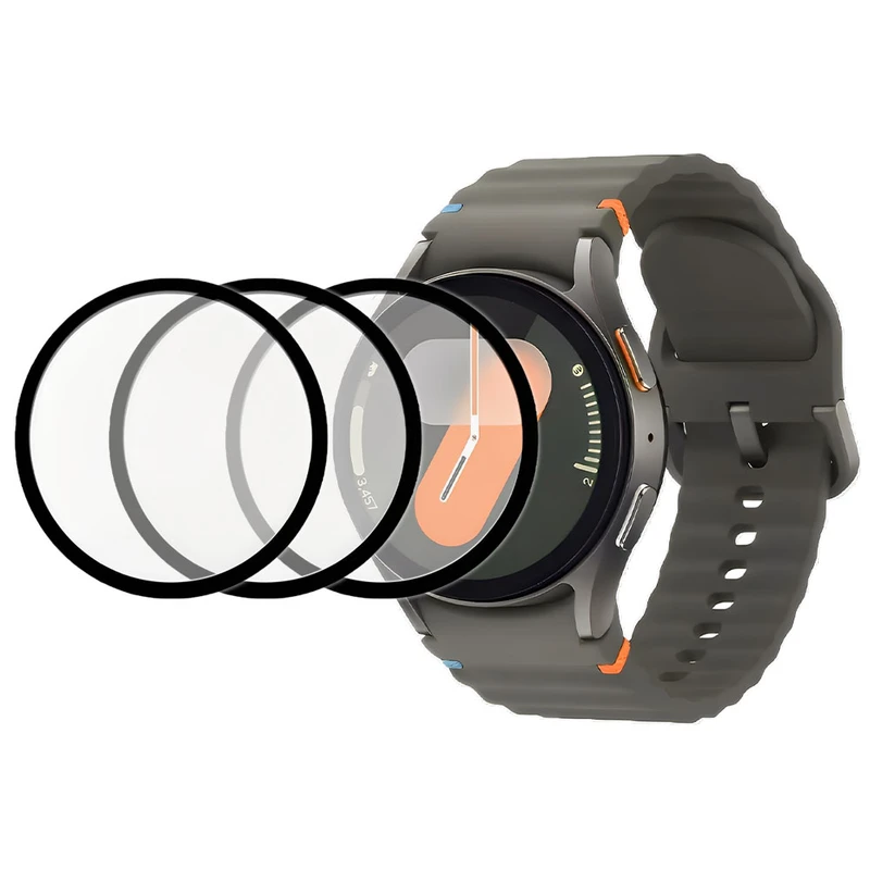 محافظ صفحه نمایش انتک مدل PMMA مناسب برای ساعت هوشمند سامسونگ Galaxy watch 7 40mm بسته سه عددی