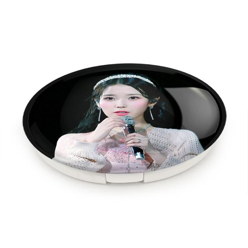 آینه جیبی خندالو طرح آیو IU مدل تاشو کد 19847