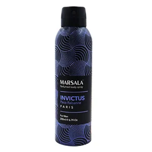 اسپری بدن مردانه مارسالا مدل INVICTUS حجم 200 میلی لیتر