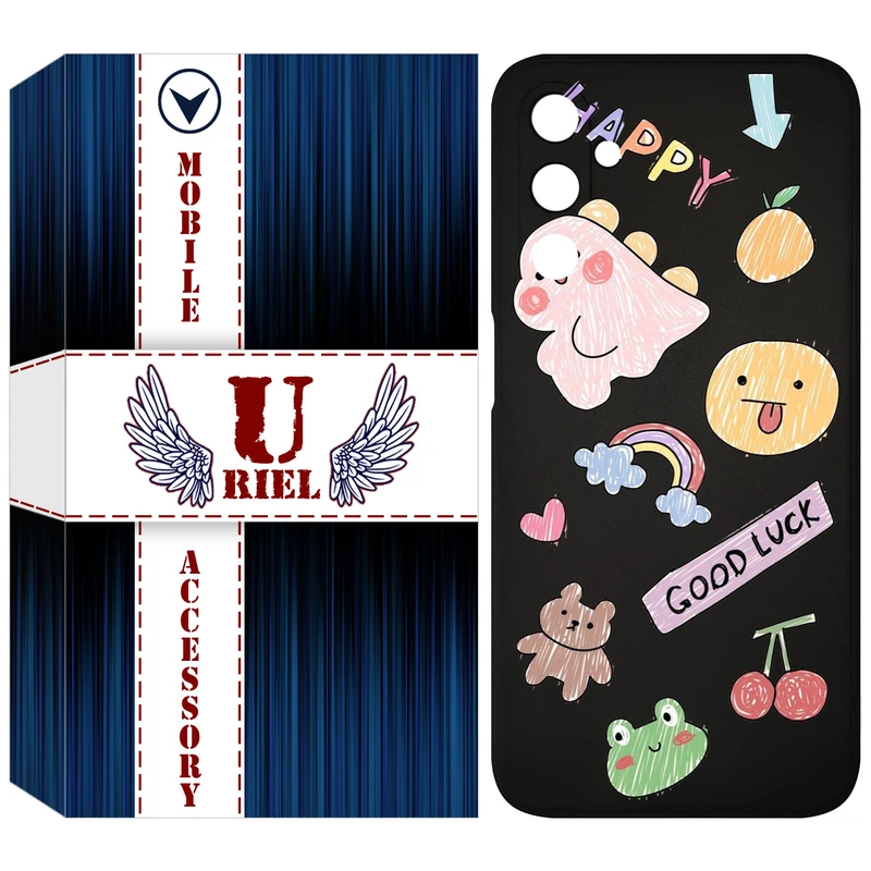 کاور یوریل مدل KSH کد 10 طرح نقاشی مناسب برای گوشی موبایل سامسونگ Galaxy A24