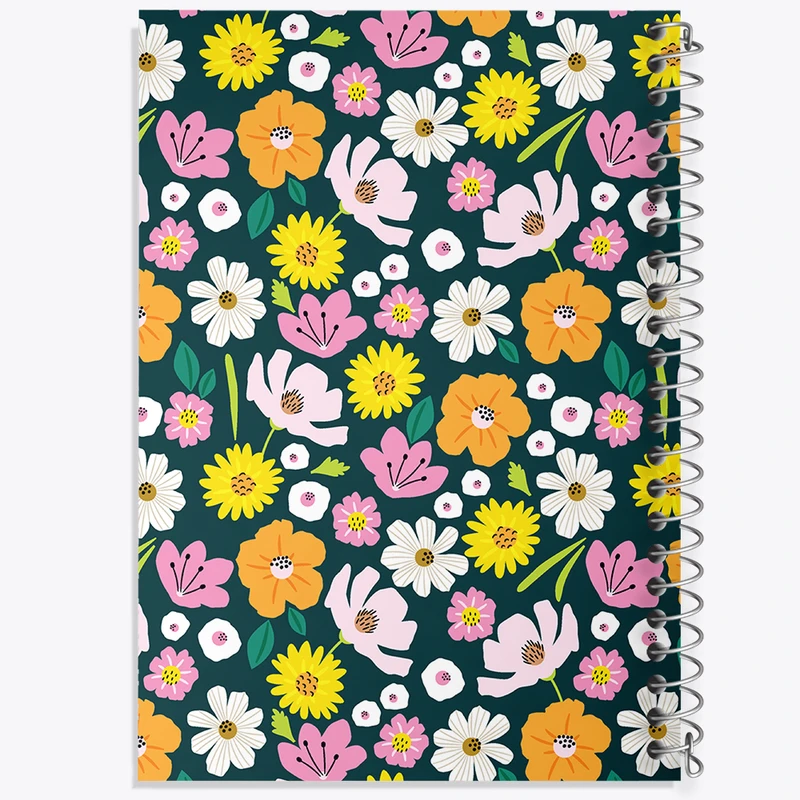 دفتر لیست خرید 50 برگ خندالو طرح گل گلی کد N719