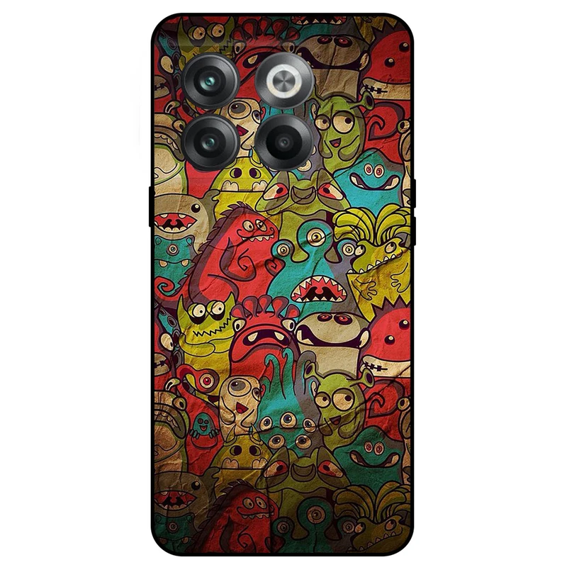 کاور مگافون طرح هیولا مدل 0101 مناسب برای گوشی موبایل وان پلاس Ace Pro