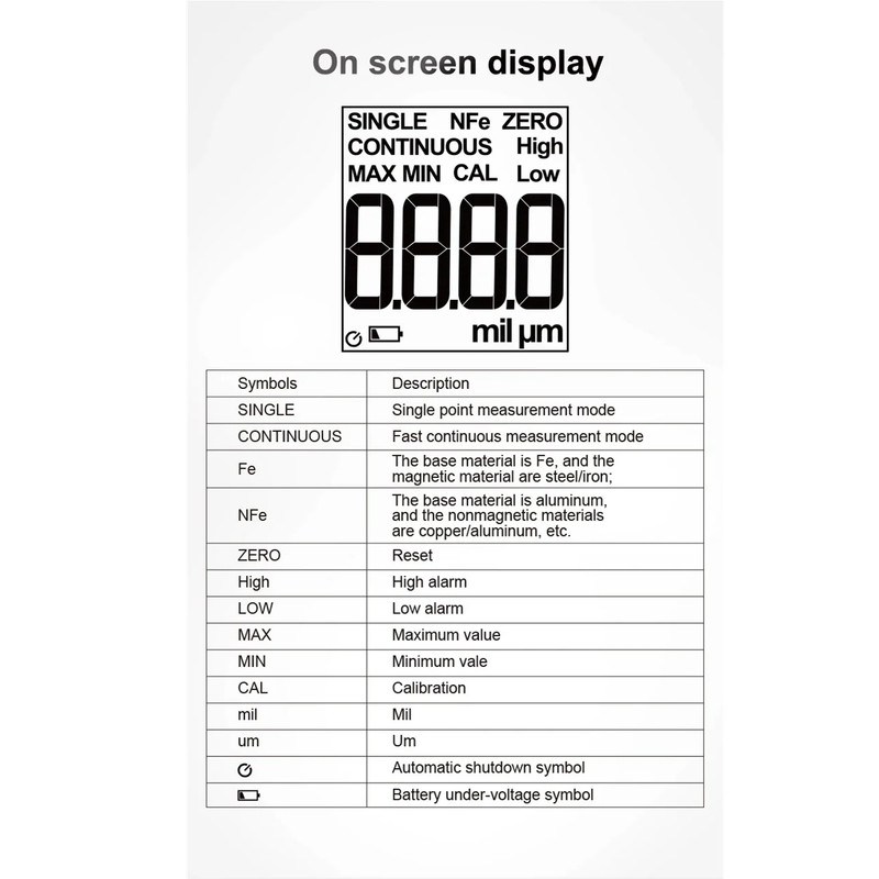 ضخامت سنج رنگ دیجیتال مستک مدل CT02C ضخامت سنج رنگ دیجیتال مستک مدل CT02C