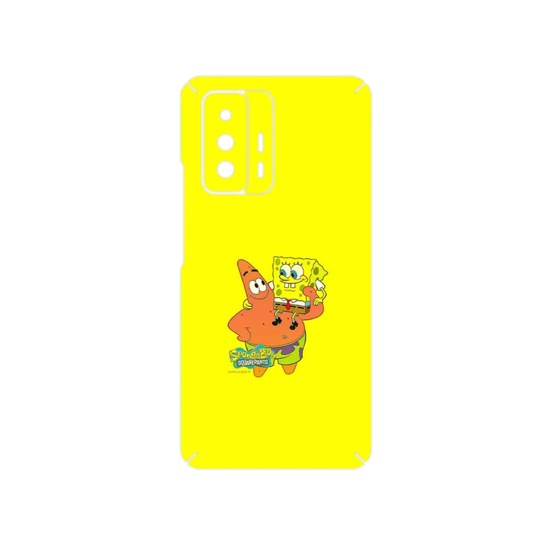 برچسب پوششی ماهوت مدل SpongeBob SquarePants مناسب برای گوشی موبایل شیائومی 11T 5G