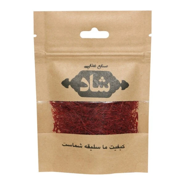 زعفران نگین ممتاز صنایع غذایی شاد - 2 گرم