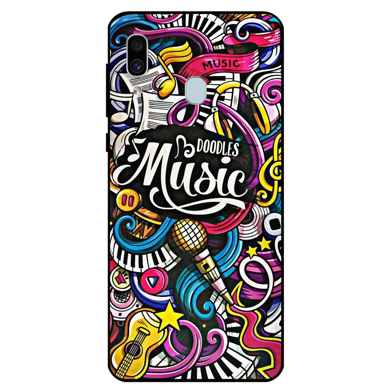 کاور مگافون کد 8241 مناسب برای گوشی موبایل سامسونگ Galaxy A20 / A30 / M10 S 