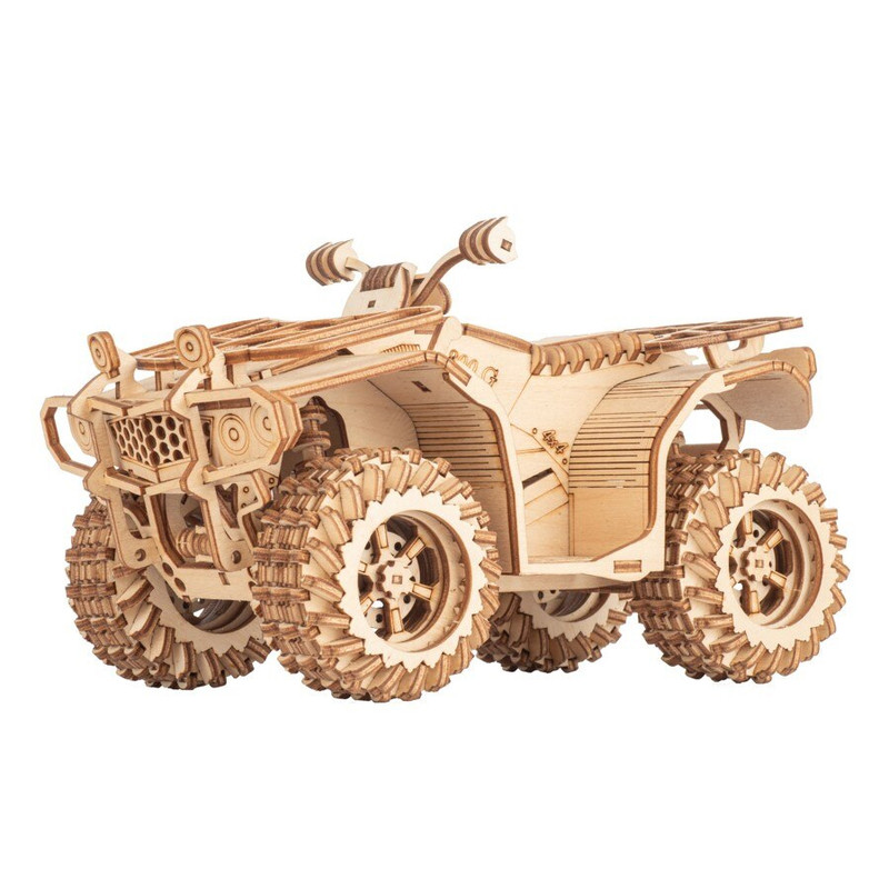 ساختنی مدل ماکت چوبی موتور چهار چرخ کد M57