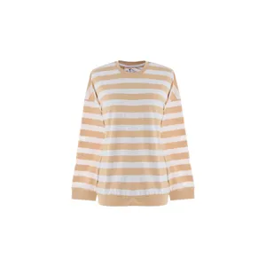 تی شرت آستین بلند زنانه بنیس مدل آسا رنگ خردلی