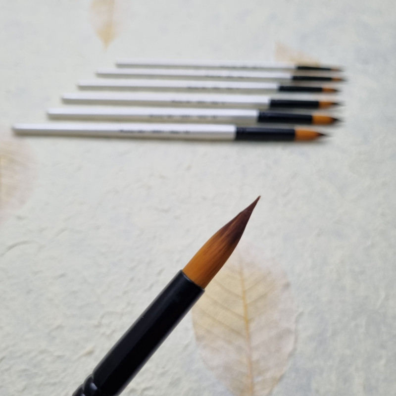 قلم مو گرد پرشین آرت کد 95 مجموعه 6 عددی