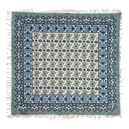 سفره قلمکار عطریان طرح گلیم قشقایی کد G481