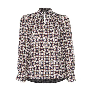 بلوز زنانه گردیه مدل 307263-nave cream