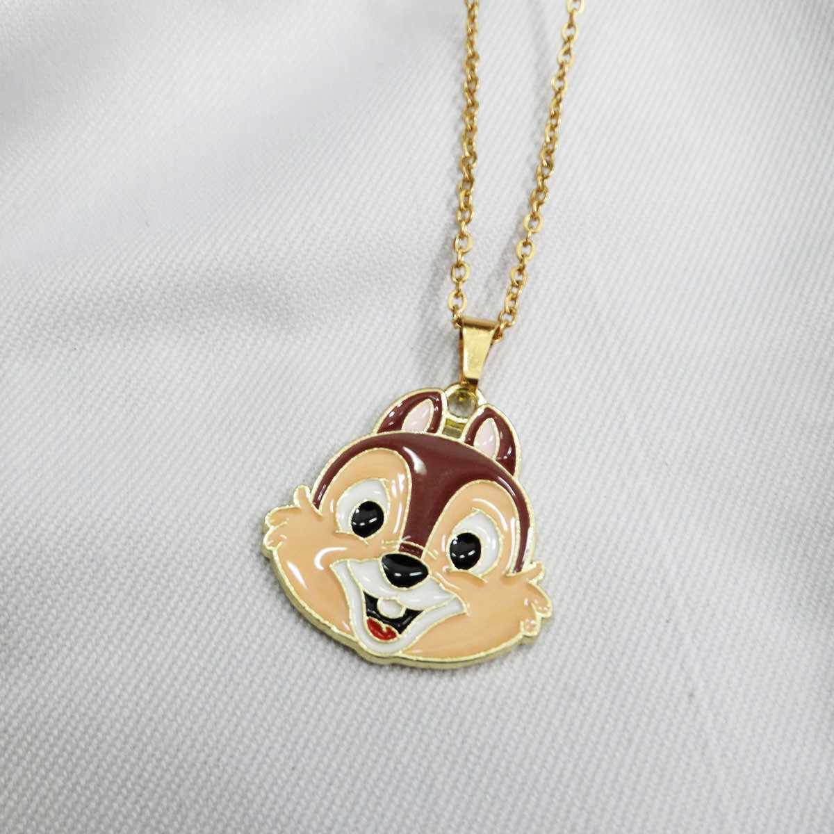 گردنبند دخترانه مدل سنجاب خندان جذاب کد GZ-Beh-13 گردنبند دخترانه مدل سنجاب خندان جذاب کد GZ-Beh-13