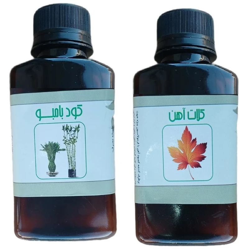 کود مایع بامبو و کلات آهن مدل life drop حجم 110 میلی لیتر